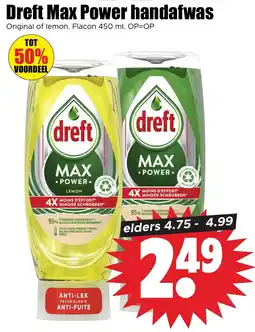 Dirk Dreft Max Power handafwas aanbieding
