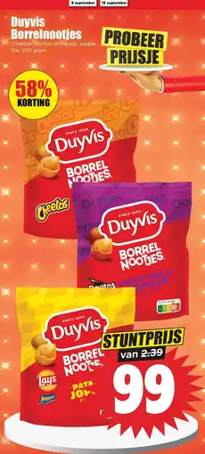Dirk Duyvis Borrelnootjes aanbieding