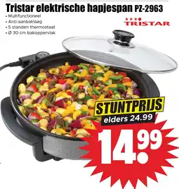 Dirk Tristar elektrische hapjespan PZ-2963 aanbieding