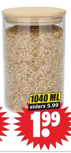 Dirk Enrico Glazen Bewaarbus aanbieding