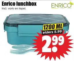 Dirk Enrico lunchbox aanbieding