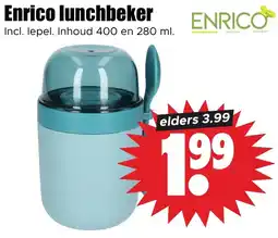 Dirk Enrico lunchbeker aanbieding