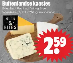 Dirk bits & bites buitenlandse kaasjes aanbieding