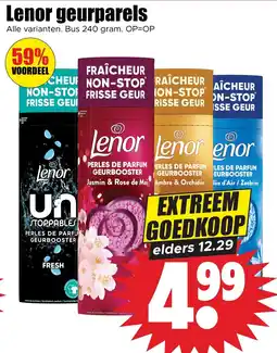 Dirk Lenor geurparels aanbieding