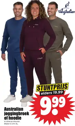 Dirk Australian joggingbroek of hoodie aanbieding