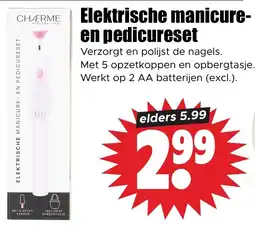 Dirk Charme elektrische manicure- en pedicureset aanbieding