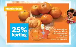 Albert Heijn AH Mandarijnen aanbieding