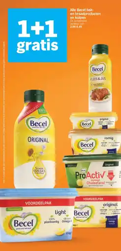 Albert Heijn Alle Becel bak- en braadproducten aanbieding