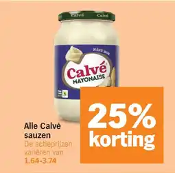Albert Heijn Alle Calvé sauzen aanbieding
