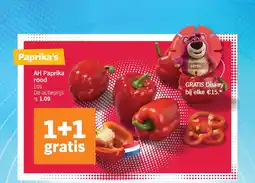 Albert Heijn AH Paprika rood aanbieding