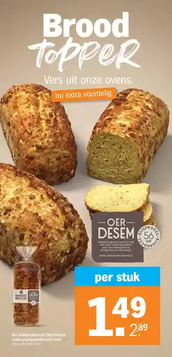 Albert Heijn AH Bakkersbrood OerDesem aanbieding