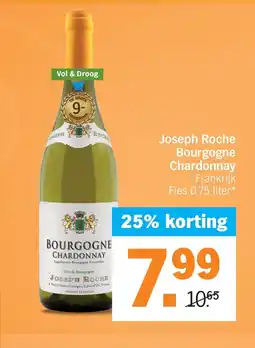 Albert Heijn Joseph Roche Bourgogne Chardonnay aanbieding