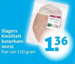 Hoogvliet Slagers Kwaliteit boterhamworst aanbieding