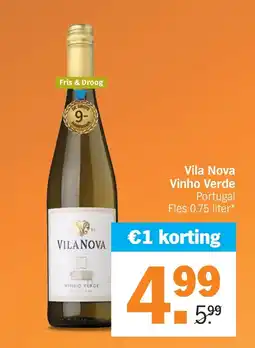 Albert Heijn Vila Nova Vinho Verde aanbieding
