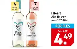 Hoogvliet Alle I Heart Pinot Grigio aanbieding