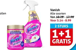 Hoogvliet Alle Vanish Oxi Action aanbieding