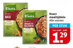 Hoogvliet Alle Knorr maaltijdmix aanbieding