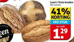 Hoogvliet Alle Leen's Trots broden aanbieding