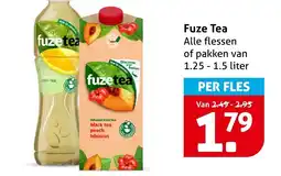 Hoogvliet Alle Fuze Tea aanbieding