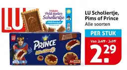 Hoogvliet Alle LU Scholiertje, Pims of Prince aanbieding