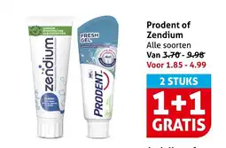 Hoogvliet Alle Prodent of Zendium aanbieding