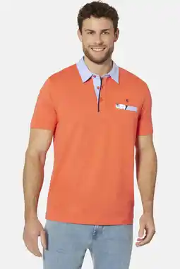 Wehkamp Babista regular fit polo +FIT Collectie Plus Size - lichtrood aanbieding