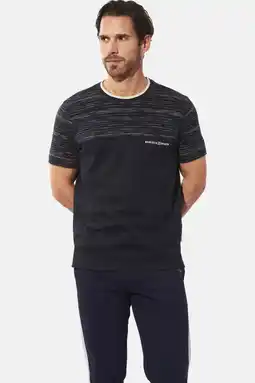 Wehkamp Babista regular fit T-shirt Plus Size met print - donkerblauw aanbieding