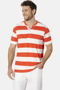 Wehkamp Babista MALDOR regular fit gestreept T-shirt Plus Size - rood aanbieding