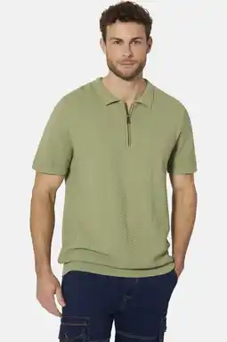Wehkamp Babista regular fit polo +FIT Collectie, Plus Size - groen aanbieding