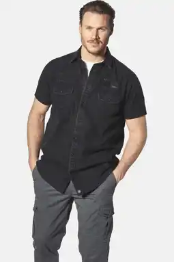 Wehkamp Jan Vanderstorm +FIT Collectie overhemd ALPRI Plus Size grijs aanbieding