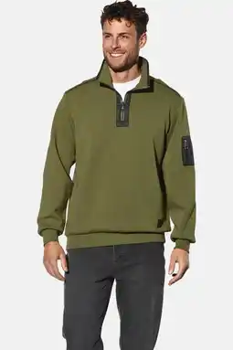 Wehkamp Babista sweat regular fit trui Plus Size - olijfgroen aanbieding