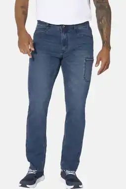 Wehkamp Jan Vanderstorm +FIT Collectie TUVE regular fit jeans Plus Size blauw aanbieding