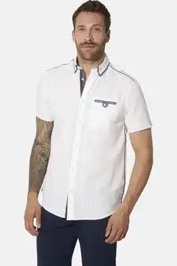 Wehkamp Babista regular fit overhemd Plus Size - wit aanbieding