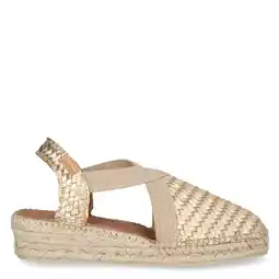 Wehkamp Toni Pons Siracusa leren espadrilles goud aanbieding