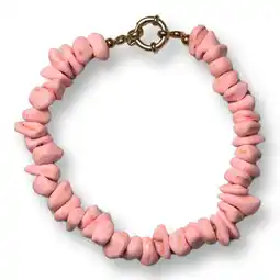 Wehkamp Bonnie Studios gold plated armband Flint lichtroze aanbieding
