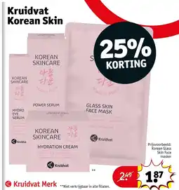 Kruidvat Korean Skincare aanbieding
