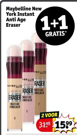 Kruidvat Maybelline New York Instant Anti Age Eraser aanbieding