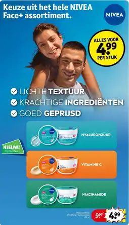Kruidvat NIVEA Face+ aanbieding