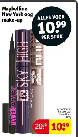 Kruidvat Maybelline New York oog make-up aanbieding