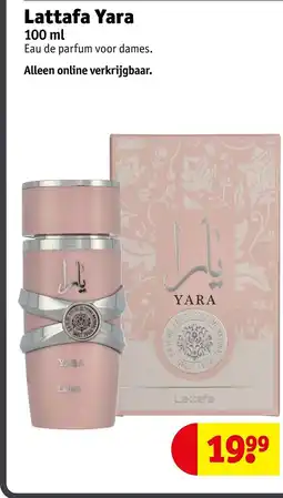 Kruidvat Lattafa Yara aanbieding