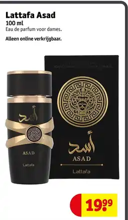 Kruidvat Lattafa Asad aanbieding