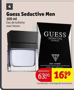 Kruidvat Guess Seductive Men aanbieding