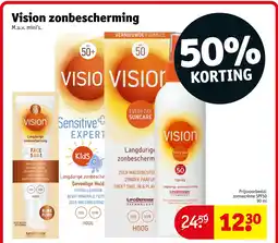 Kruidvat Vision zonbescherming aanbieding