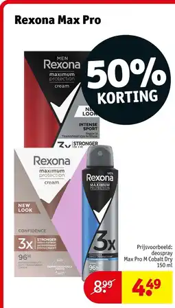 Kruidvat Rexona Max Pro aanbieding