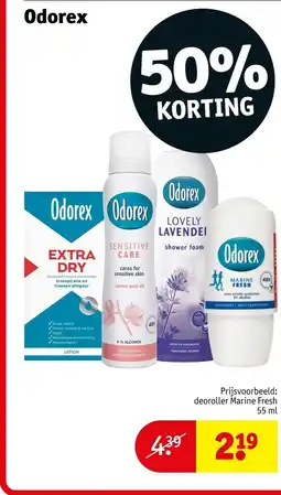 Kruidvat Odorex aanbieding