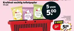 Kruidvat Kruidvat vochtig toiletpapier aanbieding