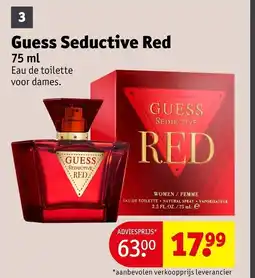 Kruidvat Guess Seductive Red aanbieding