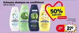 Kruidvat Schauma shampoo en conditioner aanbieding