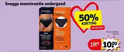 Kruidvat Snuggs menstruatie ondergoed aanbieding