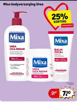 Kruidvat Mixa bodyverzorging Urea aanbieding